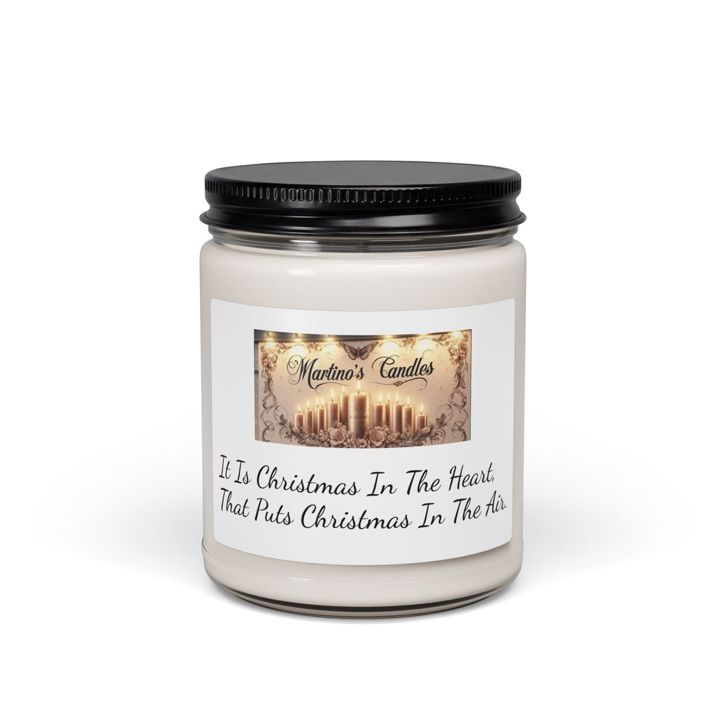 Christmas Warmth Scented Soy Candle, 9oz