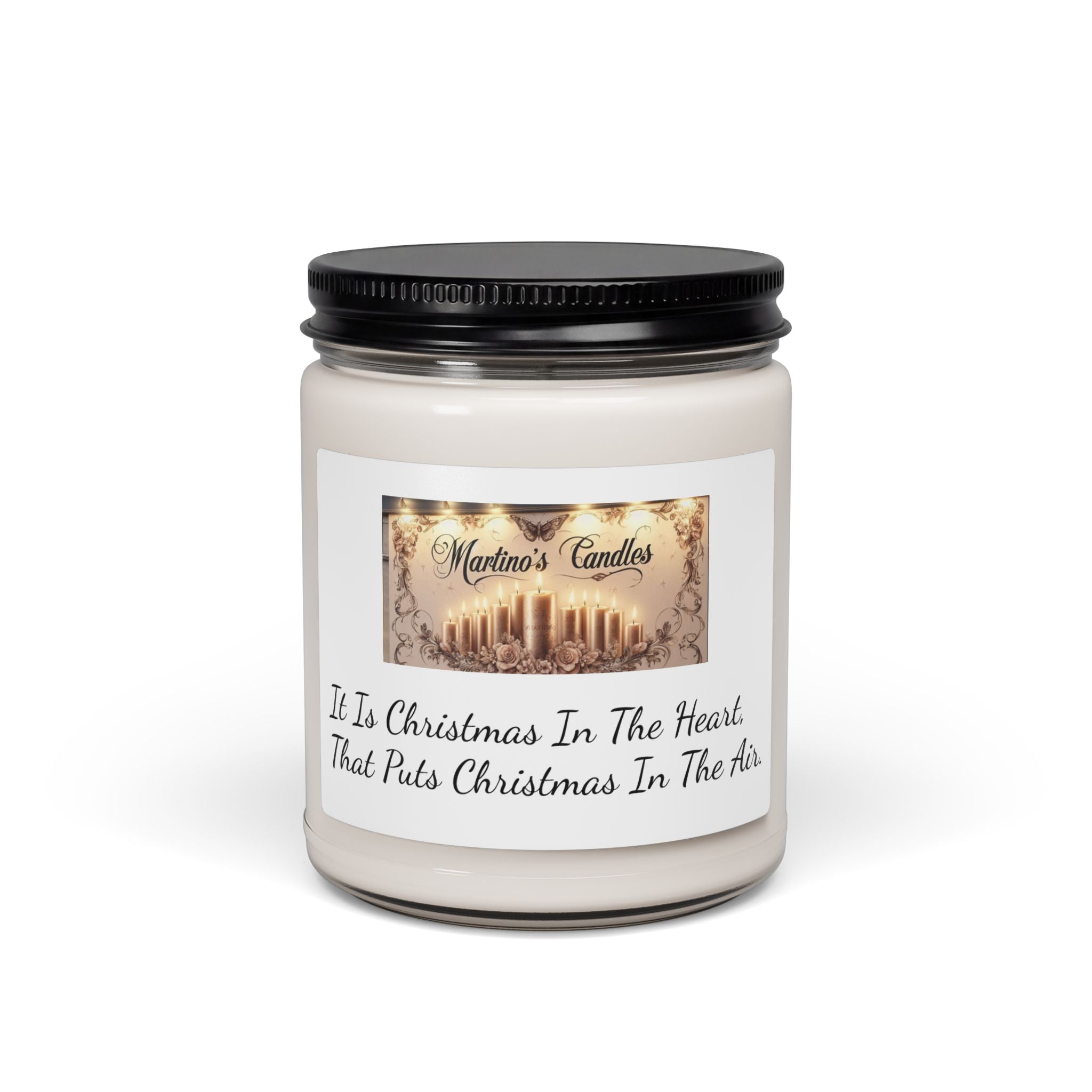 Christmas Warmth Scented Soy Candle, 9oz