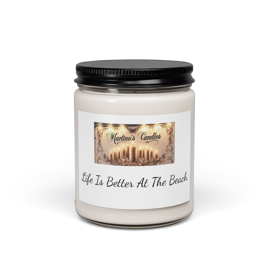 Sea Salt &  Orchid Scented Soy Candle, 9oz