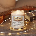Peppered Passionfruit Scented Soy Candle, 9oz