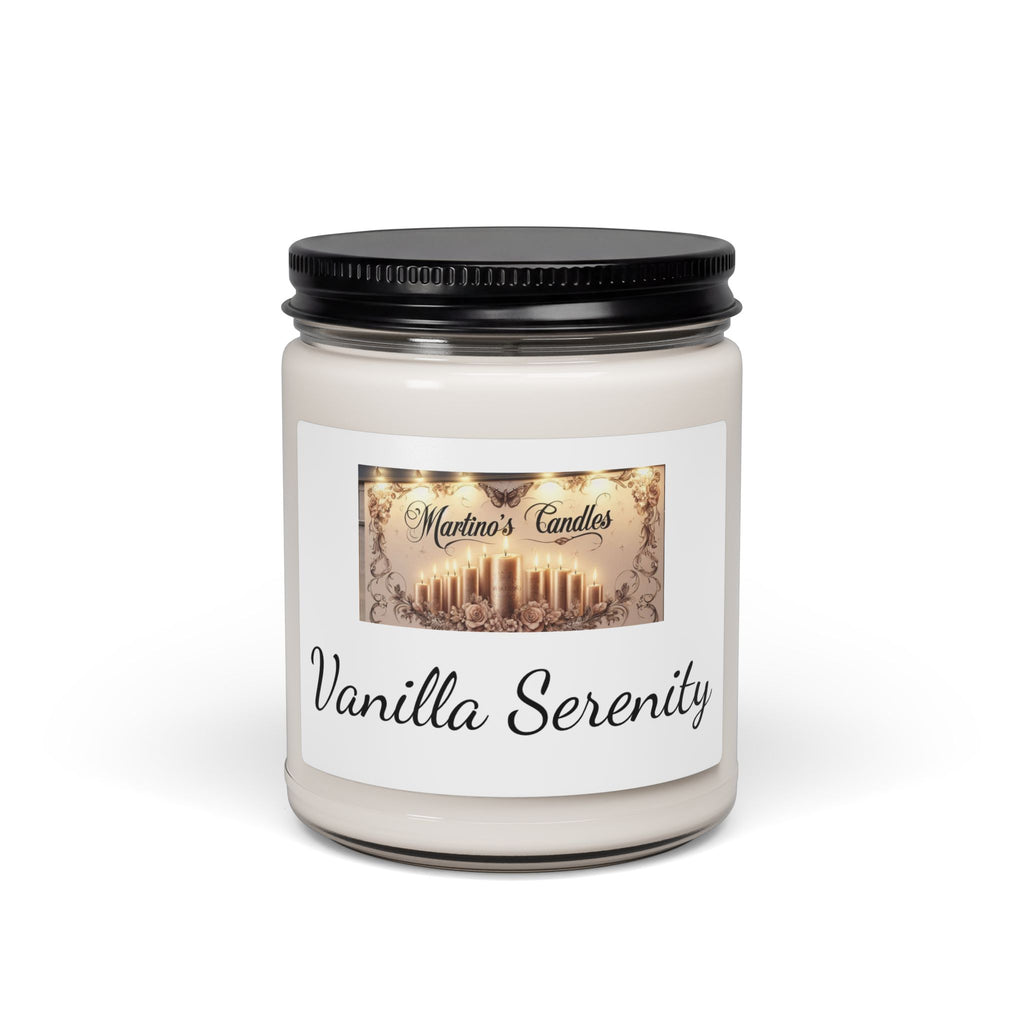 Cinnamon Vanilla Scented Soy Candle, 9oz