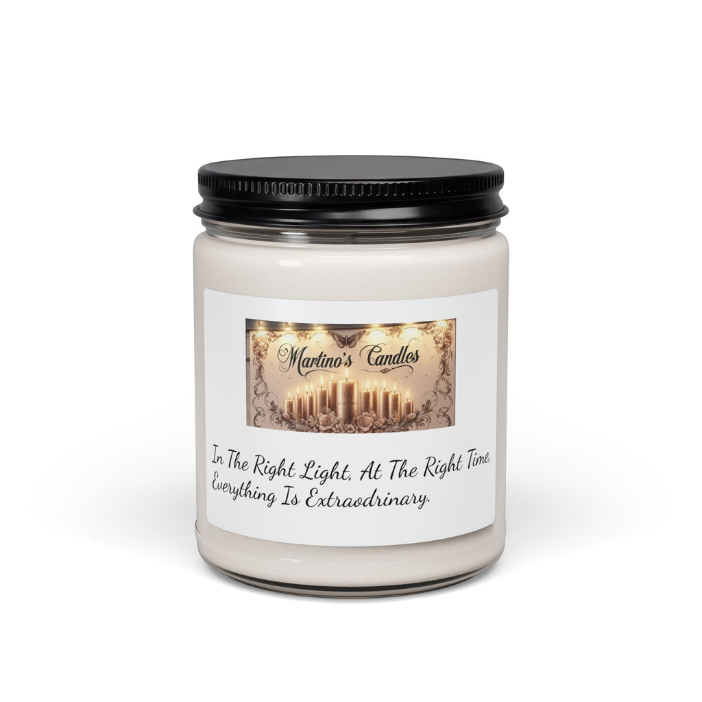 White Sage & Lavender Scented Soy Candle, 9oz