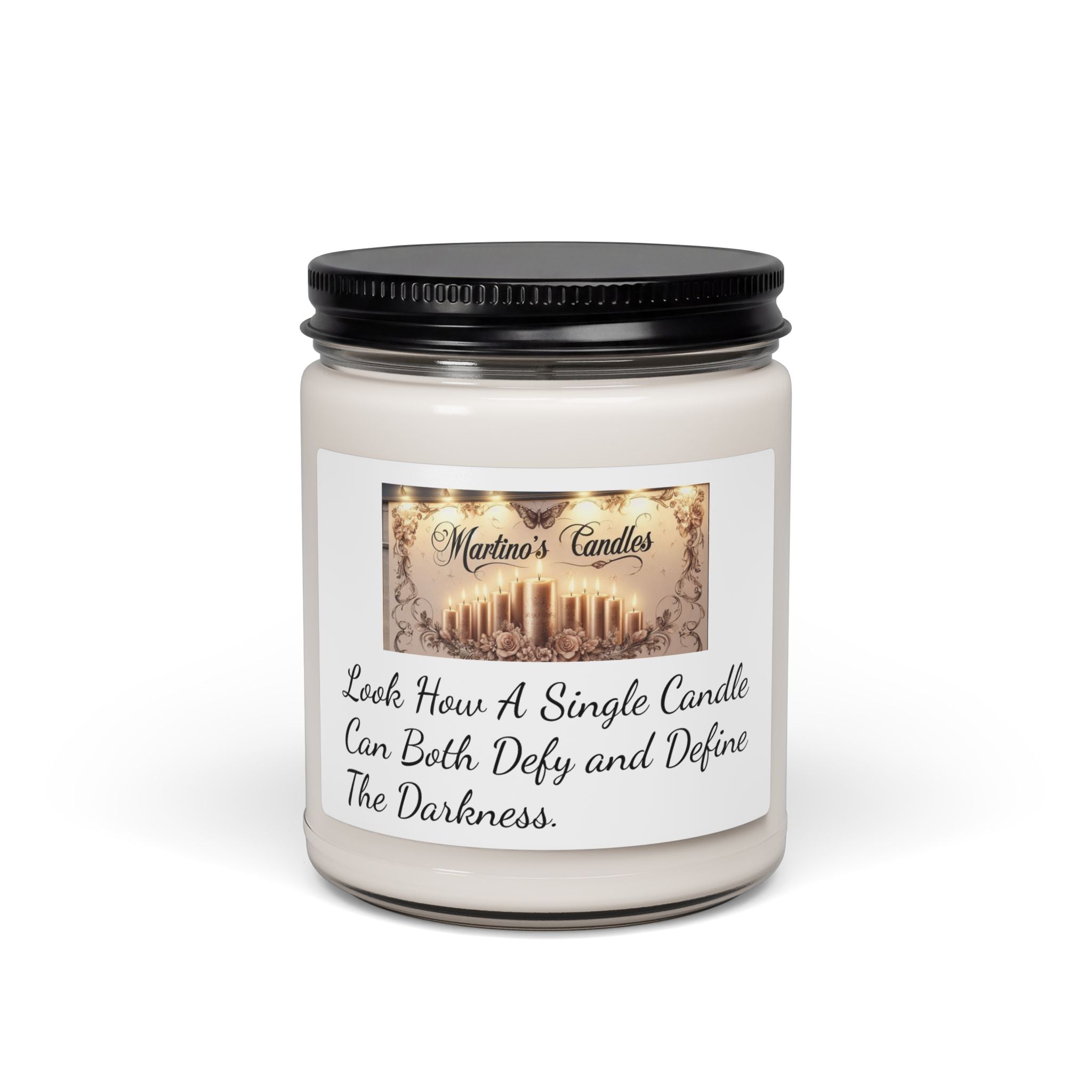Peppered Passionfruit Scented Soy Candle, 9oz