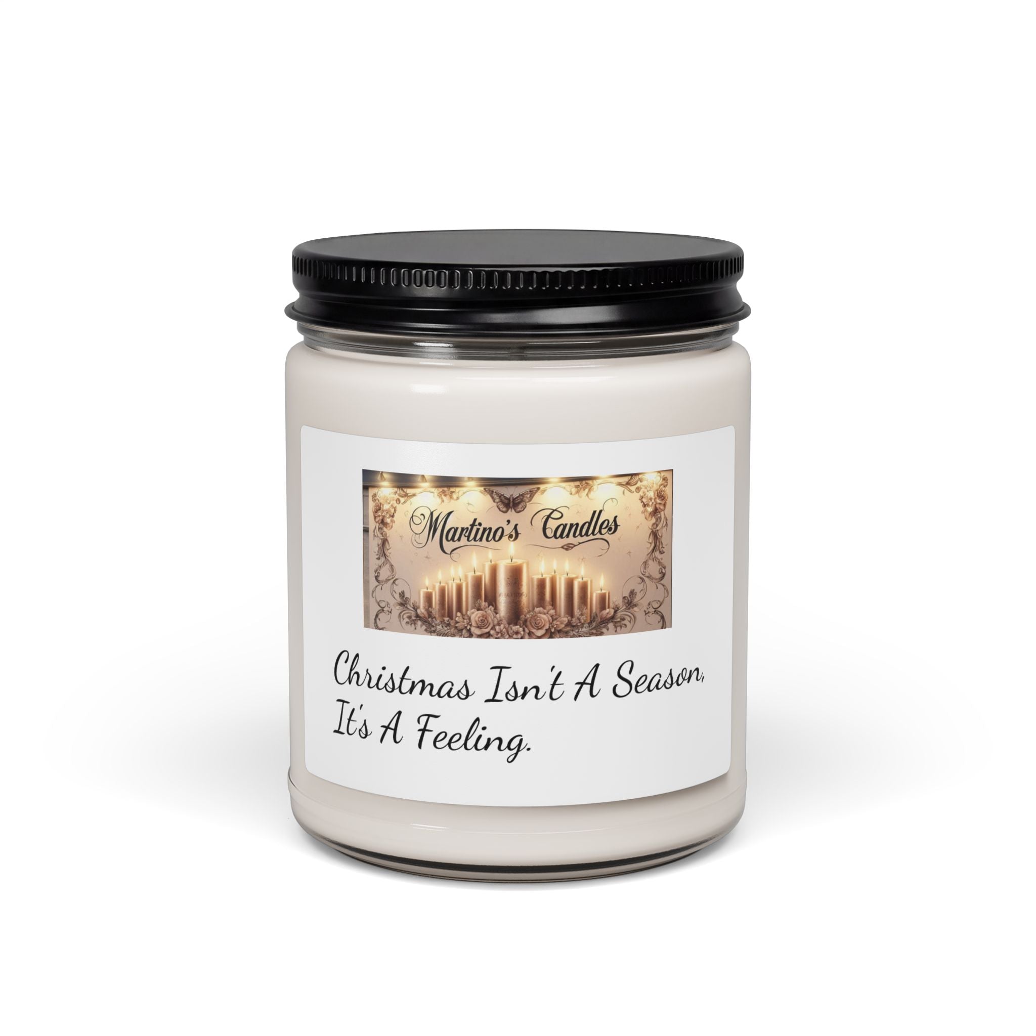 Christmas Warmth Scented Soy Candle, 9oz
