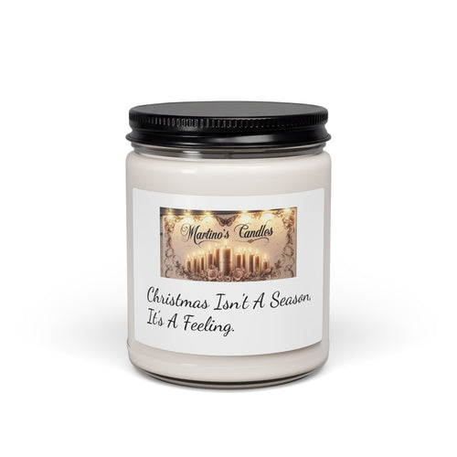 Christmas Warmth Scented Soy Candle, 9oz