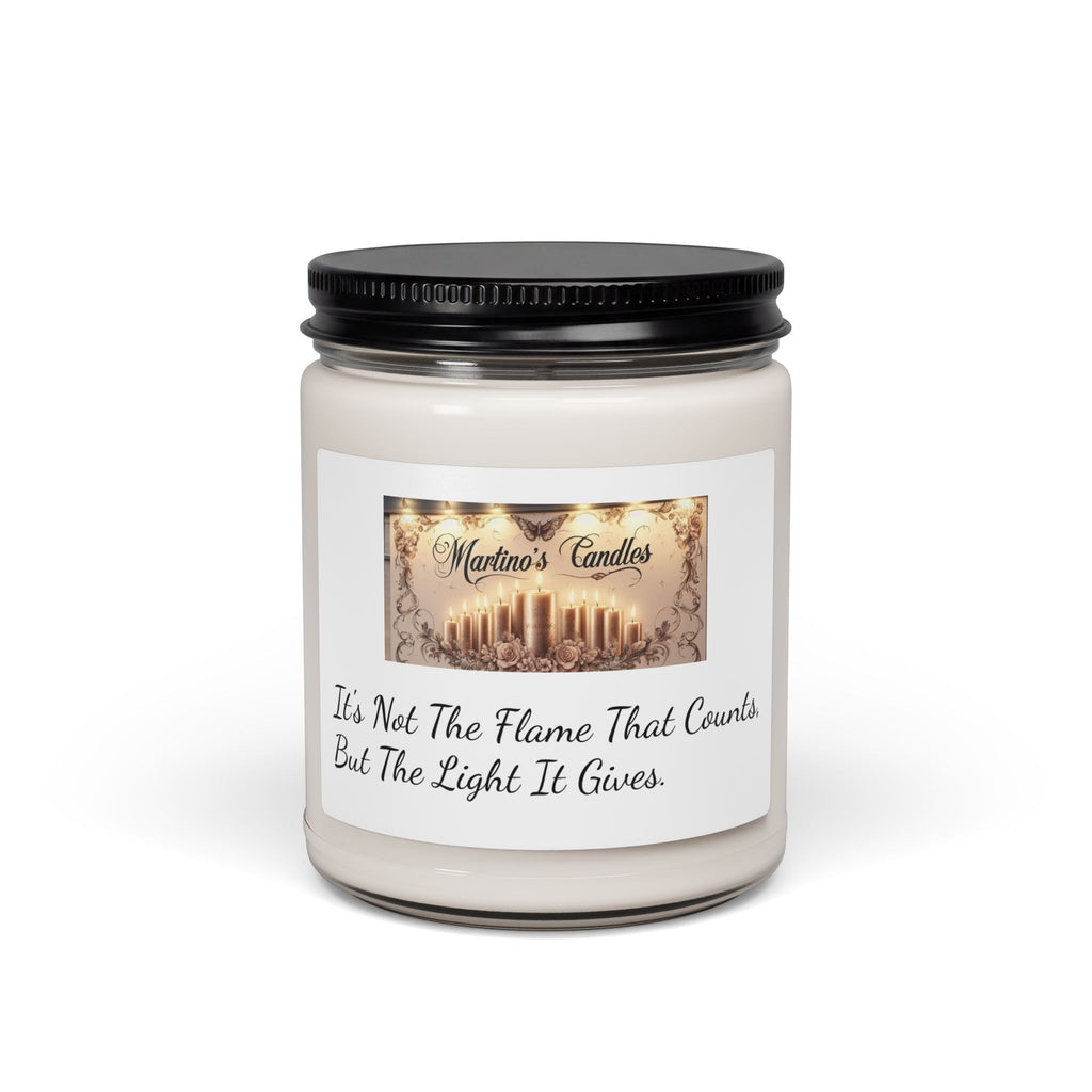 Coconut Cream & Cardamom Scented Soy Candle, 9oz