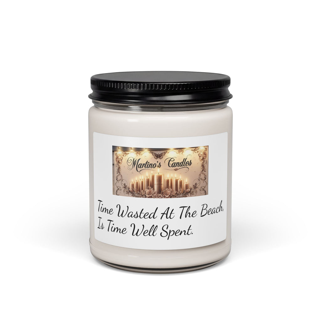 Sea Salt & Orchid Scented Soy Candle, 9oz