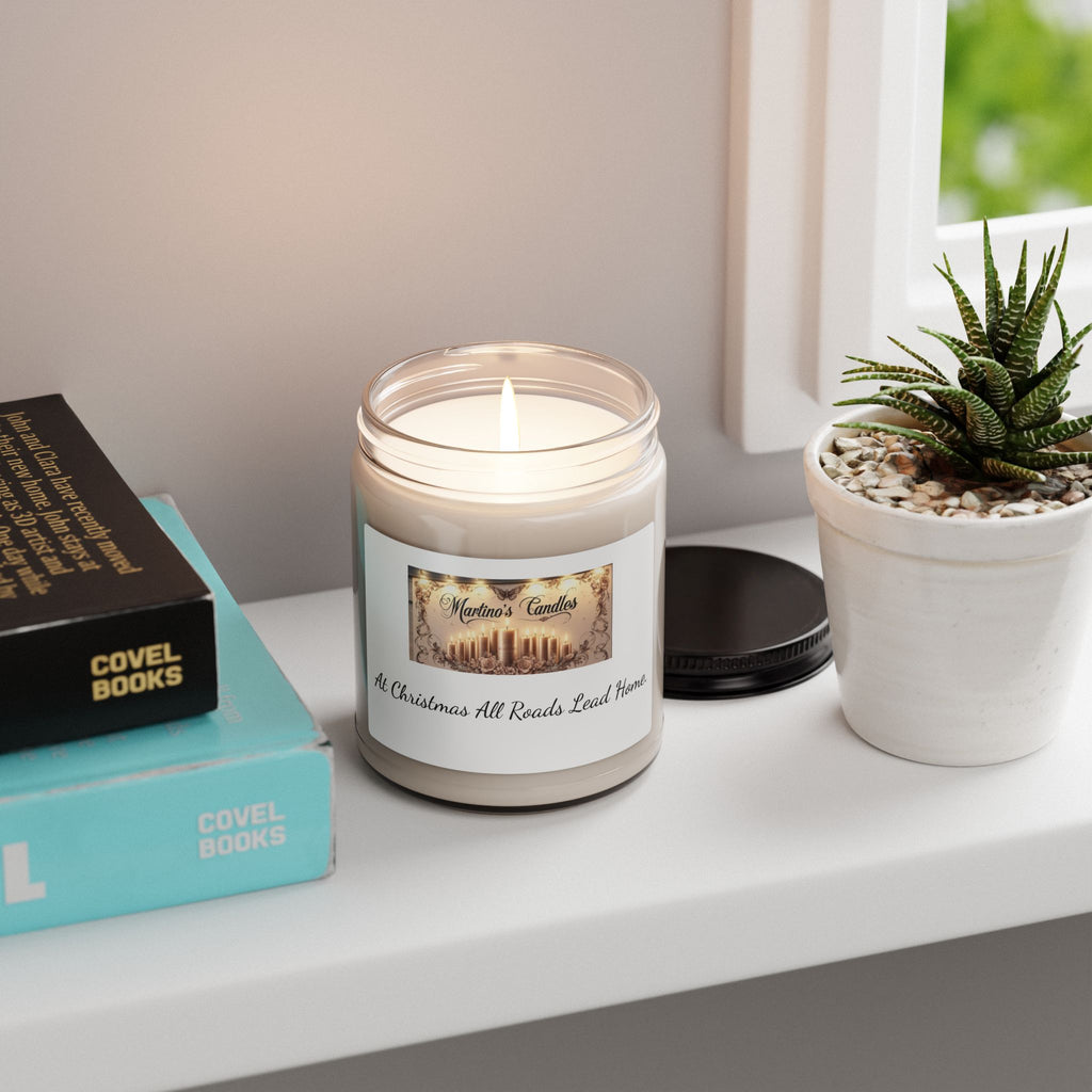 Christmas Warmth Scented Soy Candle, 9oz