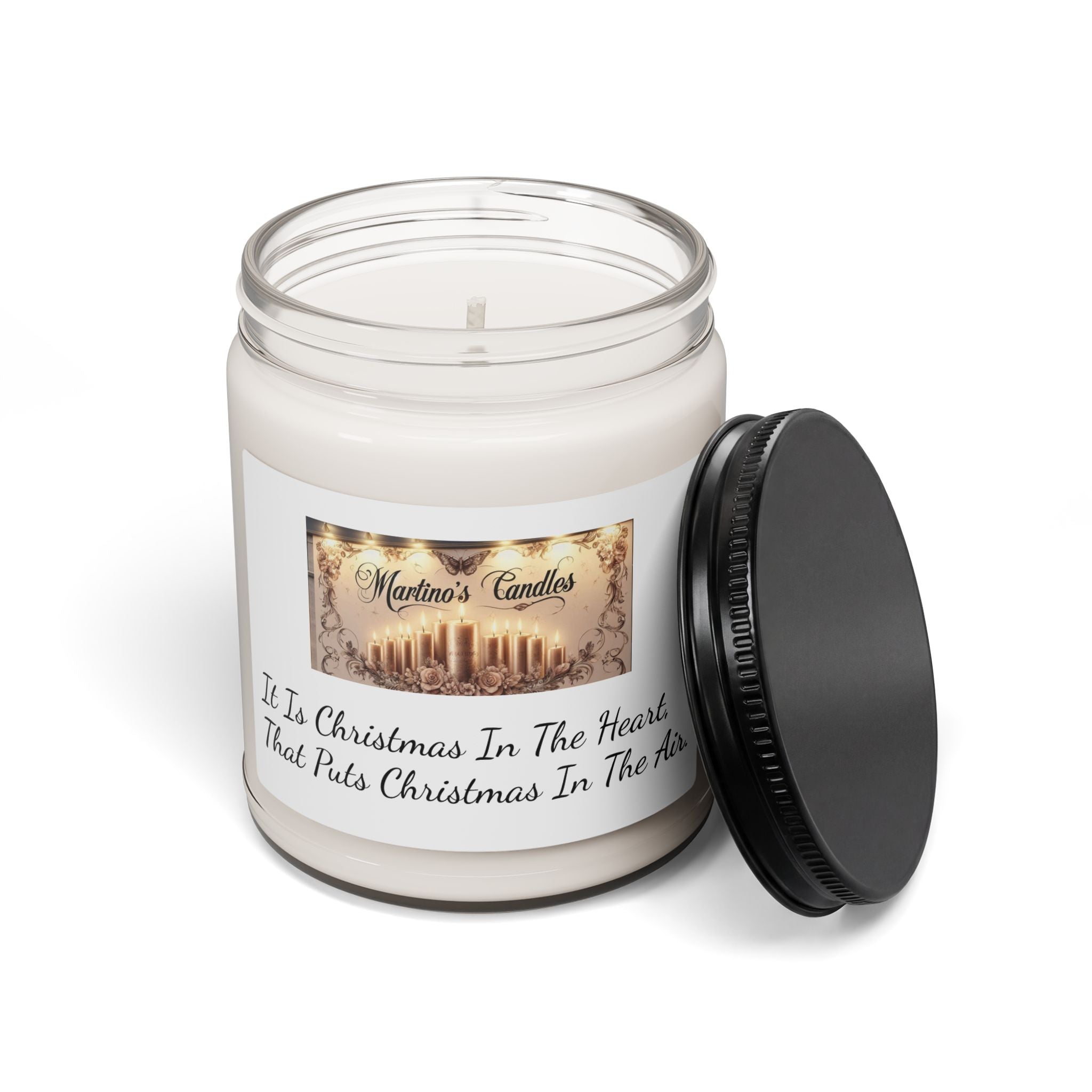 Christmas Warmth Scented Soy Candle, 9oz