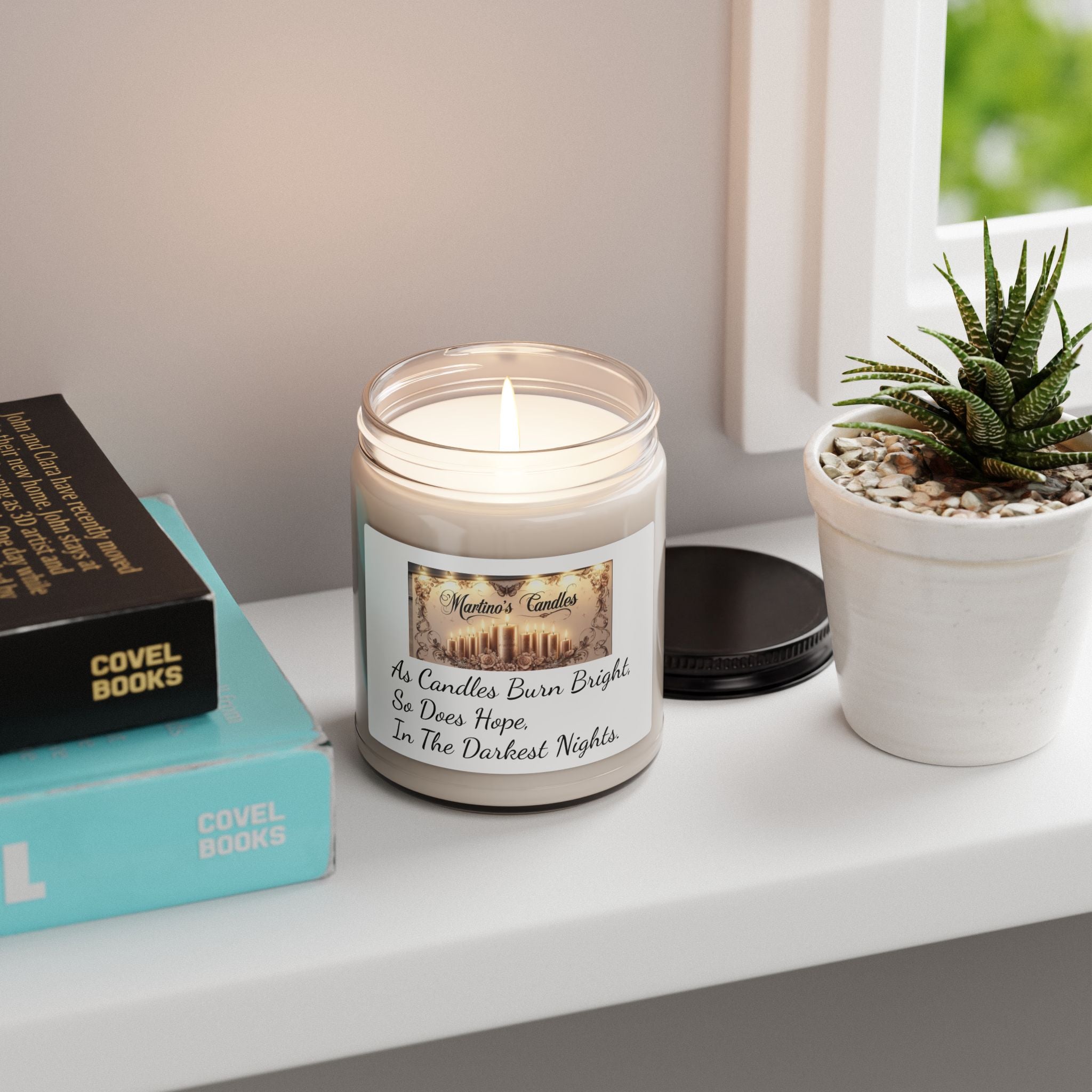 Unscented Soy Candle, 9oz