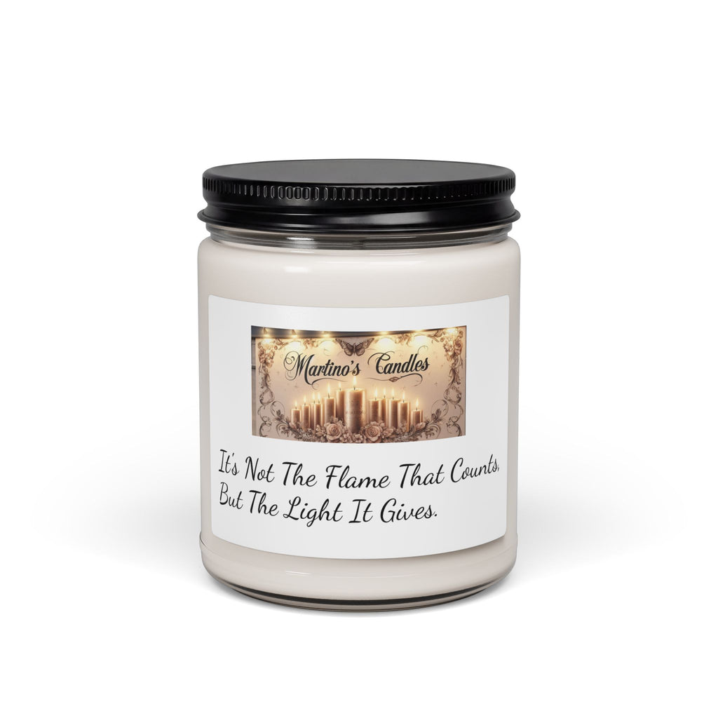 Peppered Passionfruit Scented Soy Candle, 9oz