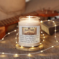 Coconut Cream & Cardamon Scented Soy Candle, 9oz