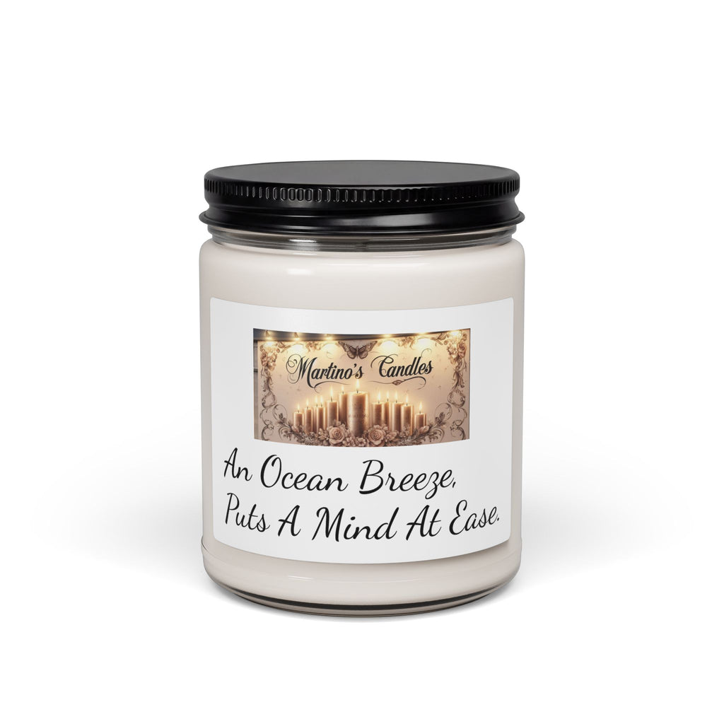 Sea Salt & Orchid Scented Soy Candle, 9oz